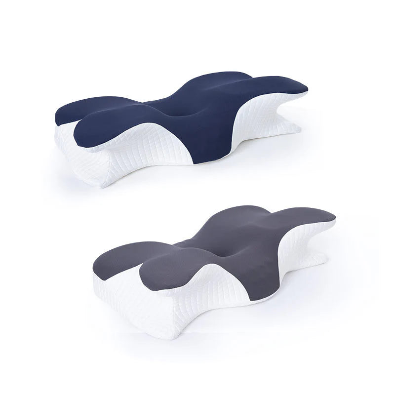 Ergonomic Sleep Slow Rebound Memory Foam Pillow Sleep Cervical Pillow Side Sleep Butterfly Pillow Memory Pillow